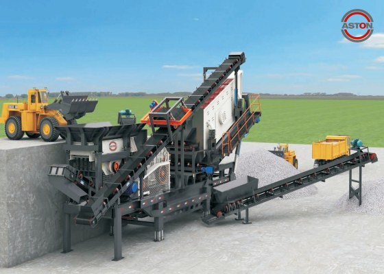 Mobile Jaw Crushing Plant